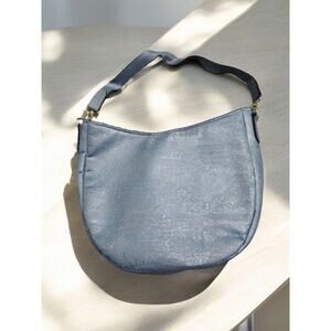 Cork Purse With Alexander Henry Esqueletos del mar fabric mermaid skeletons day